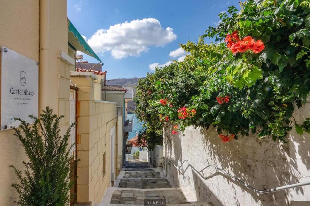 Castel Abaso Boutique Apartments By Explore Andros Eksteriør bilde