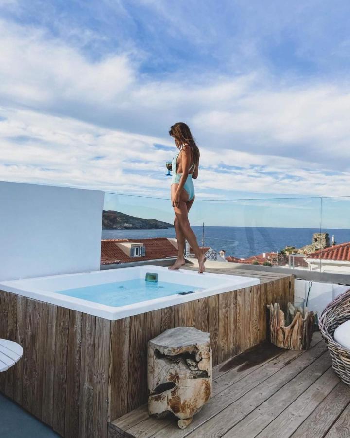Castel Abaso Boutique Apartments By Explore Andros Eksteriør bilde